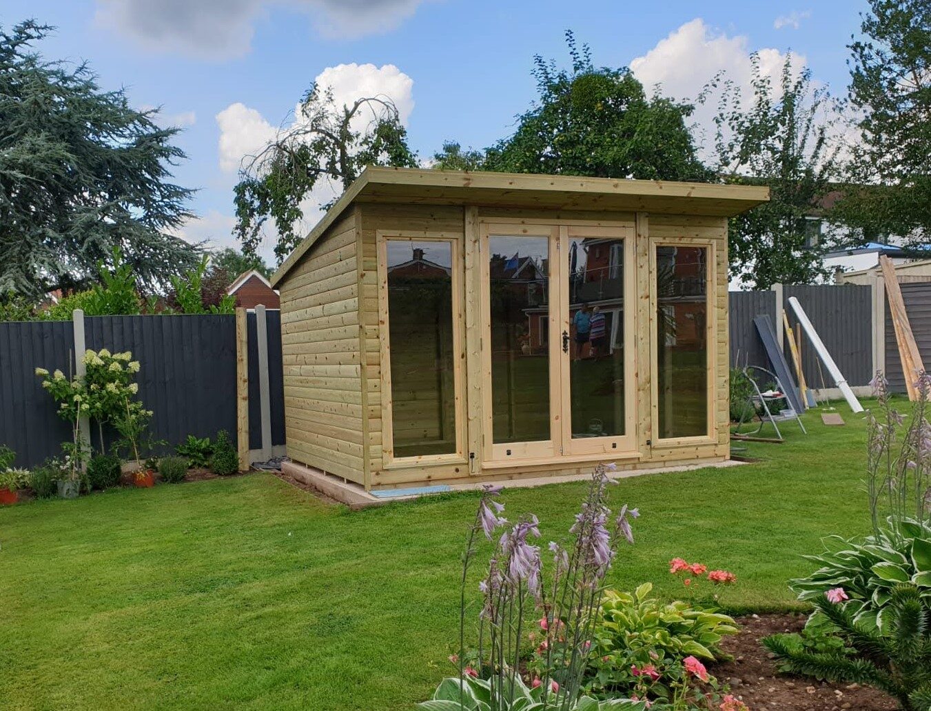 Asham Studio — hand-built by Azure Garden Buildings