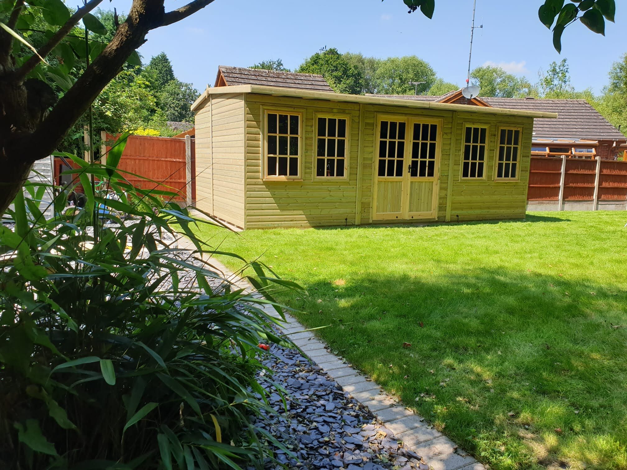Derwent Pavilion — hand-built by Azure Garden Buildings