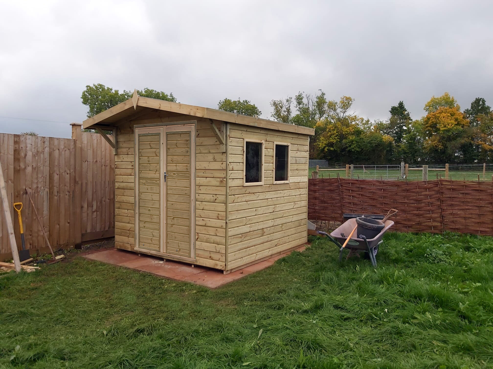 Holt Apex Shed — hand-built by Azure Garden Buildings