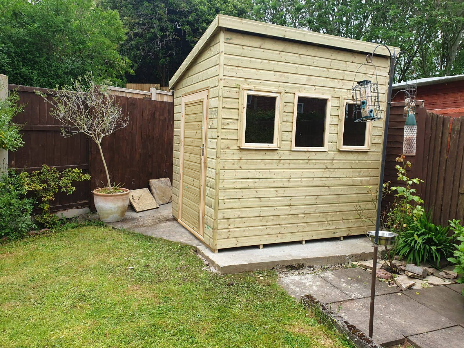 Reighton Workshop — hand-built by Azure Garden Buildings